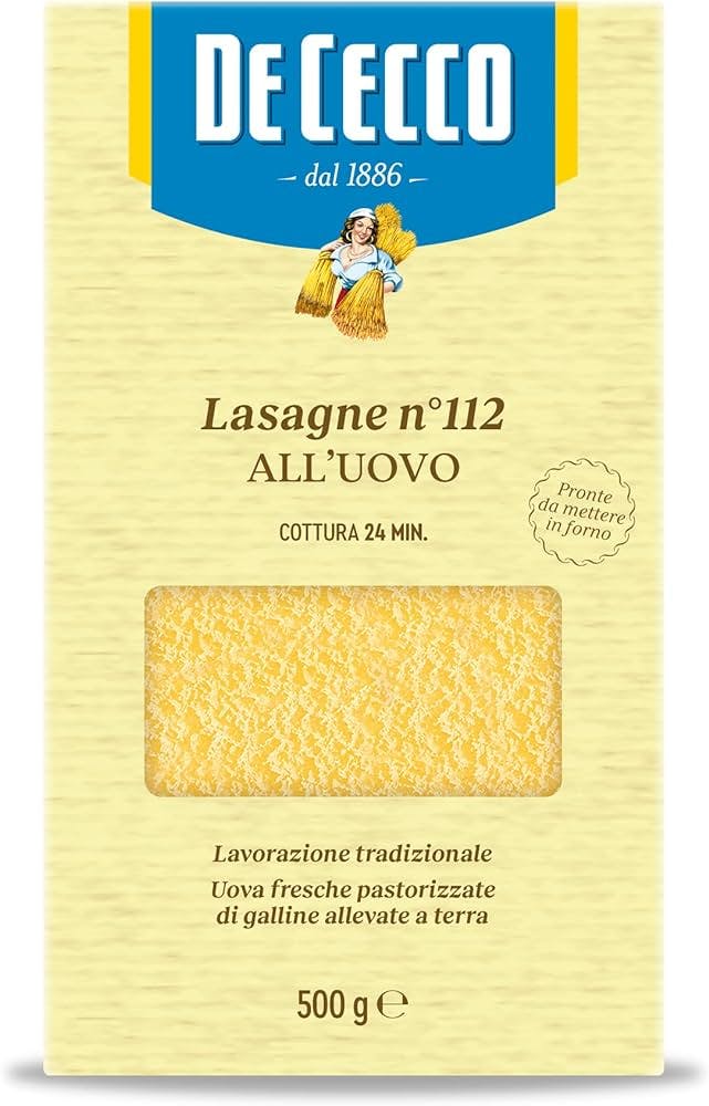 No112 Lasagne All'Uovo 500g